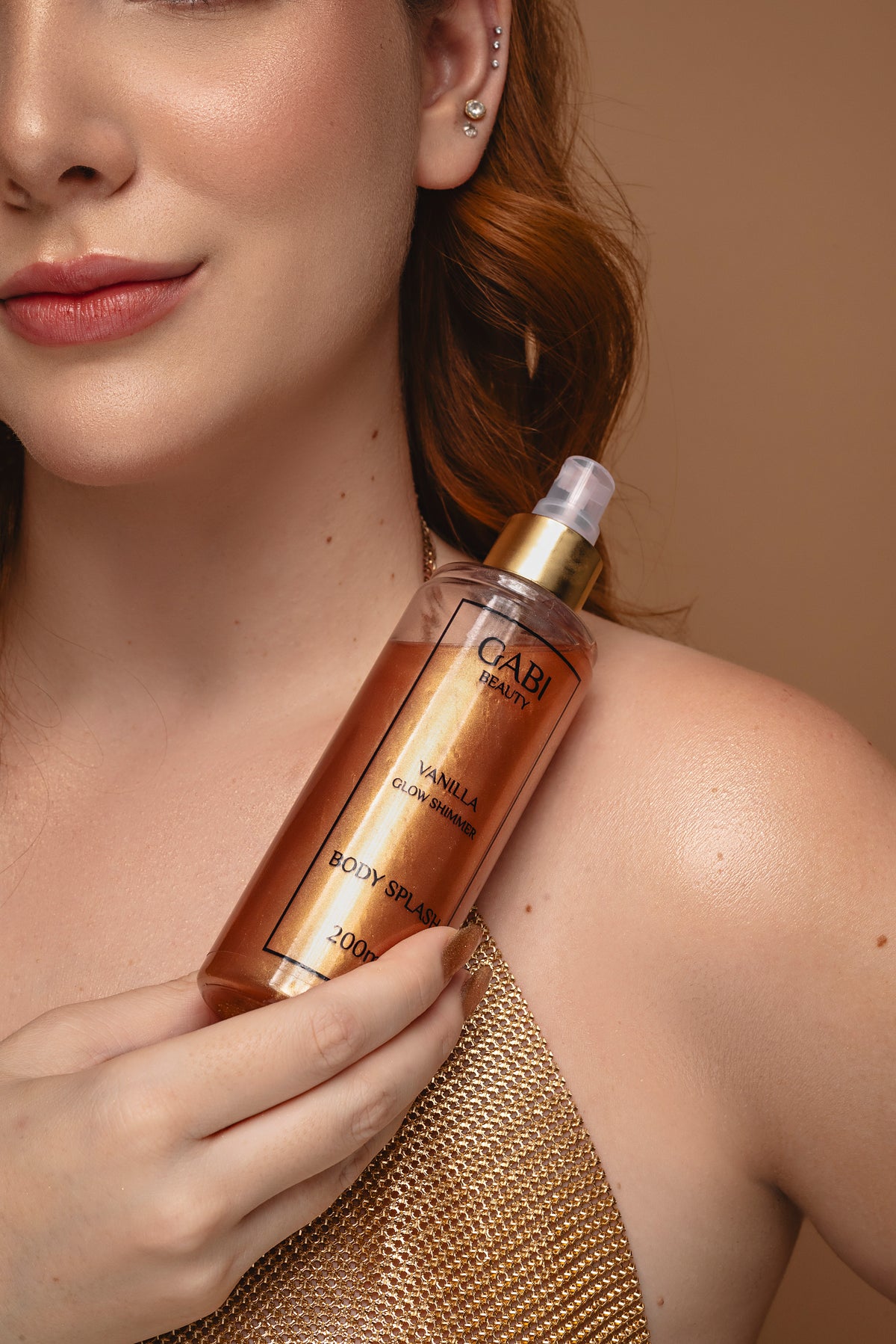 Body Splash - Vanilla Glow Shimmer (COM GLITTER)