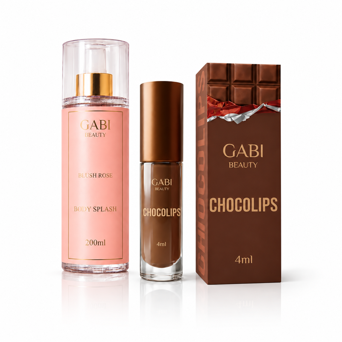 KIT 1 BODY SPLASH + 1 CHOCOLIPS