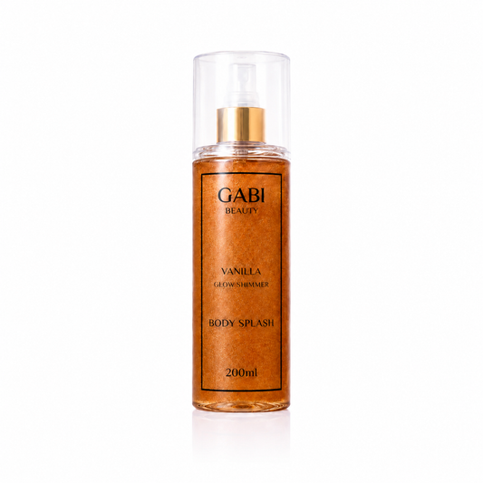 Body Splash - Vanilla Glow Shimmer (COM GLITTER)